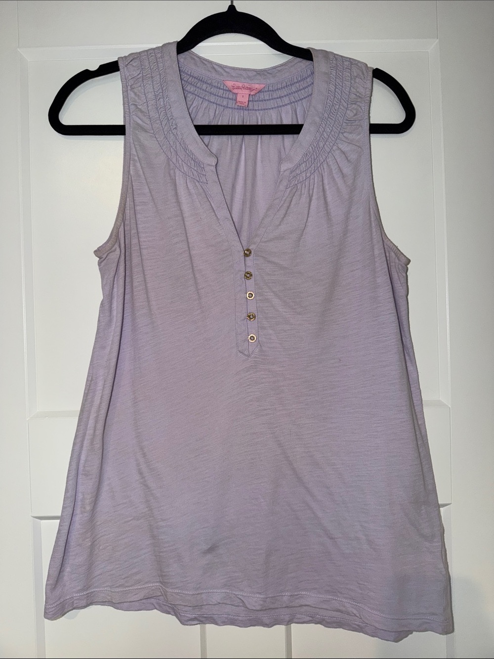 Lilly Pulitzer Essie Tank Top Lilac Purple